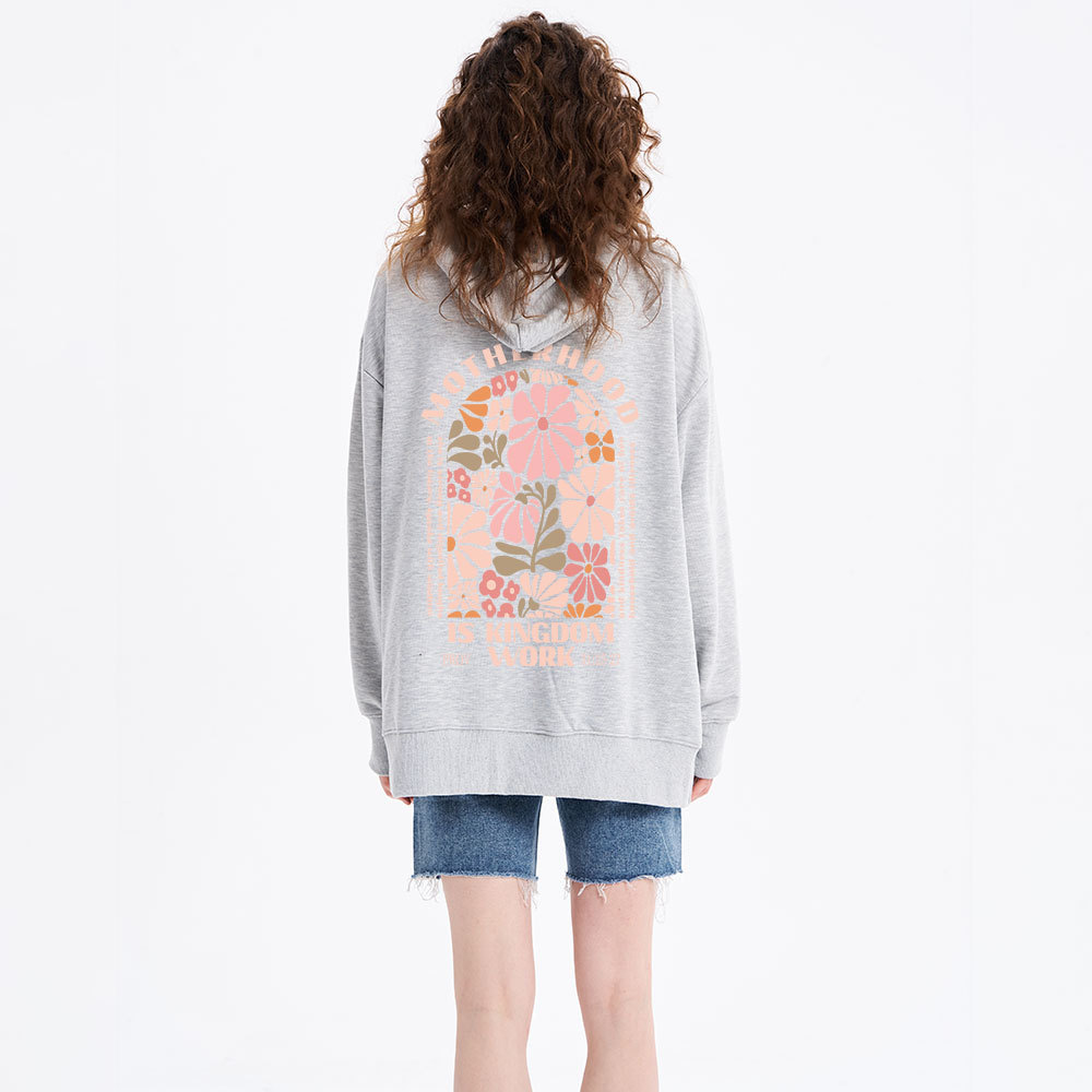 Motherhood Is Kingdom Work Christian  Classic Hoodie