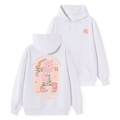 Motherhood Is Kingdom Work Christian  Classic Hoodie