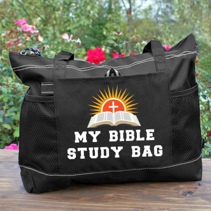 My Bible Study Bag Christian Tote Bag