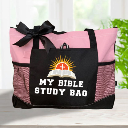 My Bible Study Bag Christian Tote Bag