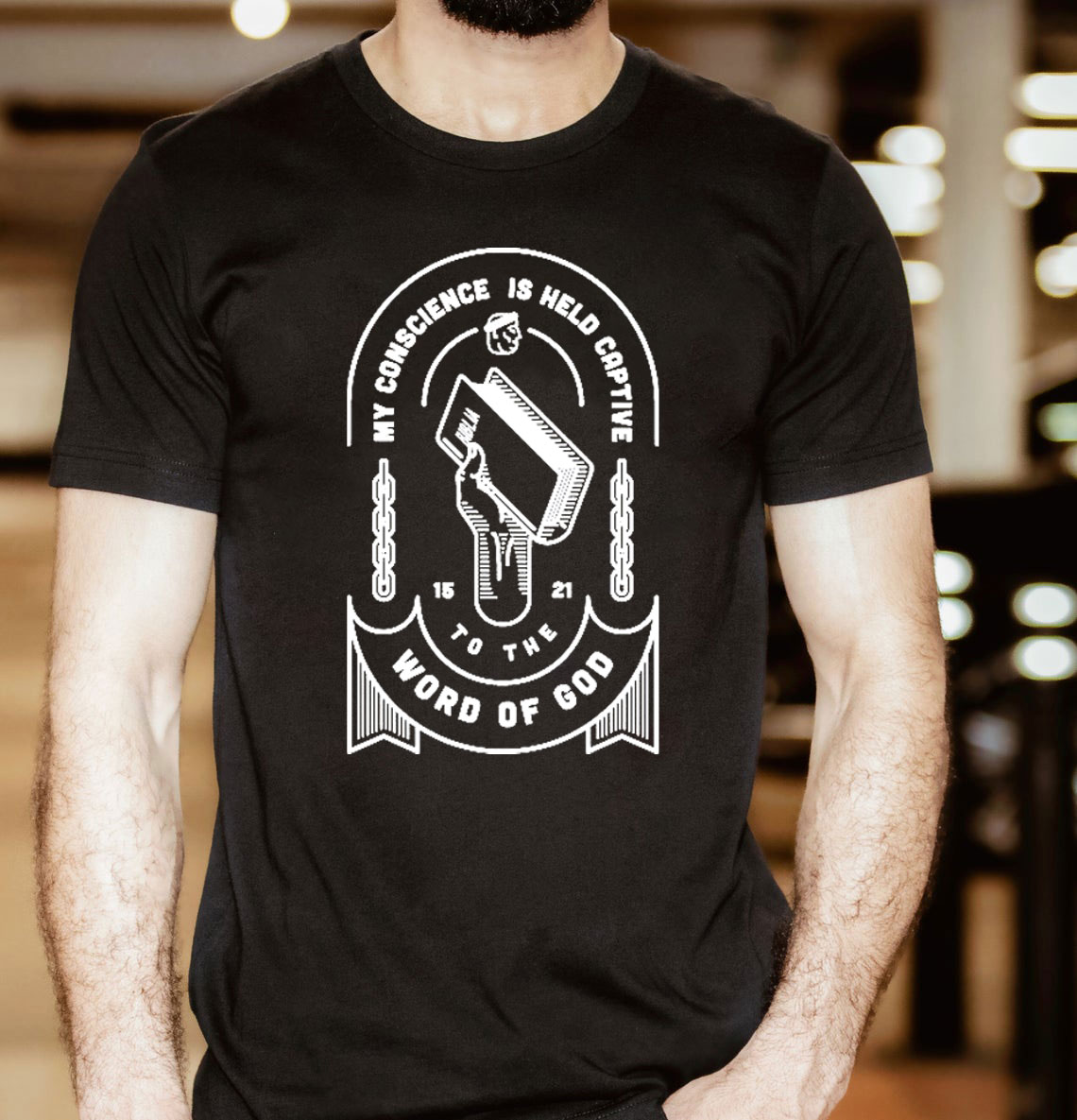 My Conscience Is Held Captive Christian T-Shirt