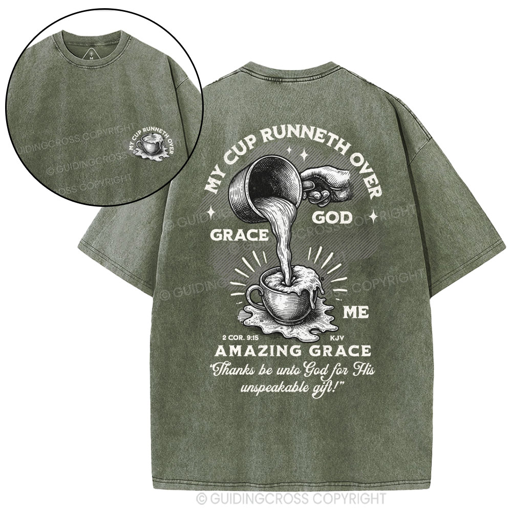 New-Sample Christian Washed T-Shirt Sale - GuidingCross