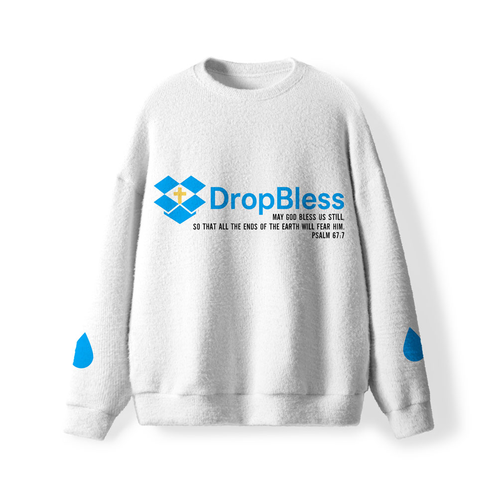 My God Bless Us Christian Lightweight Sweater