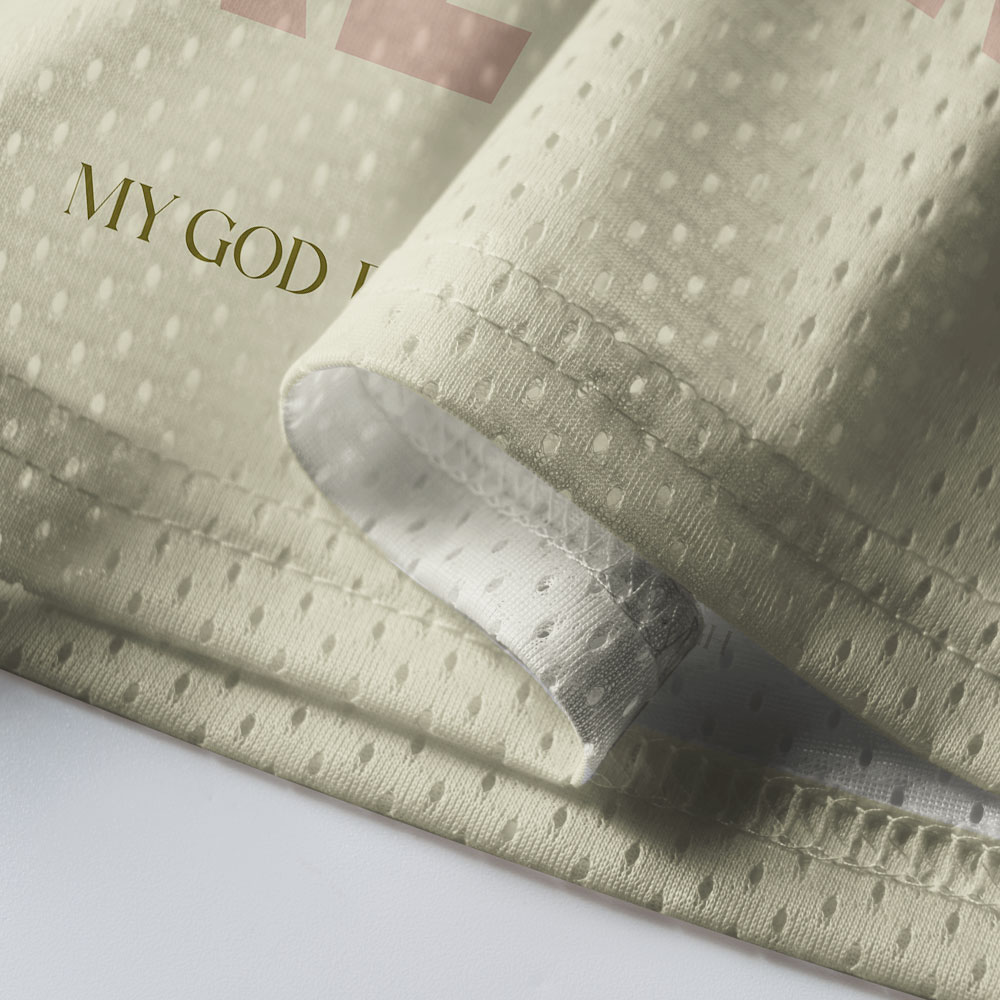My God Enough Now And Forever Christian Mesh Jersey