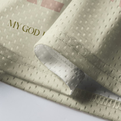 My God Enough Now And Forever Christian Mesh Jersey
