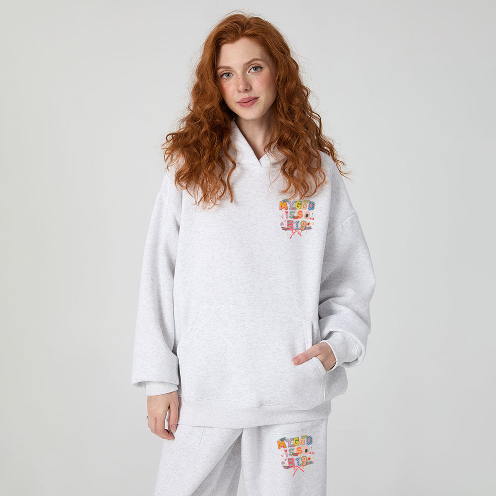 My God Is So Big Christian Premium Fleece Hoodie Set