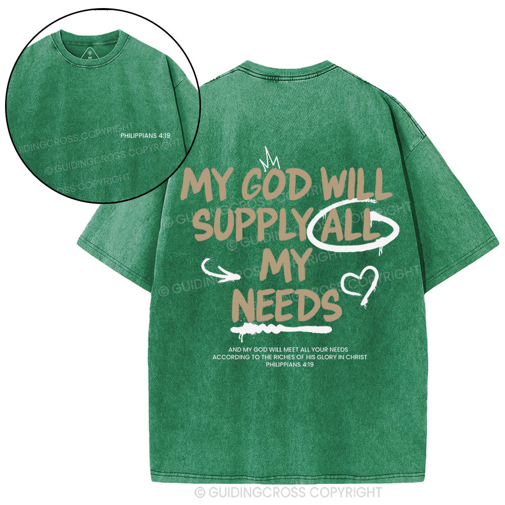 New-Sample Christian Washed T-Shirt Sale - GuidingCross
