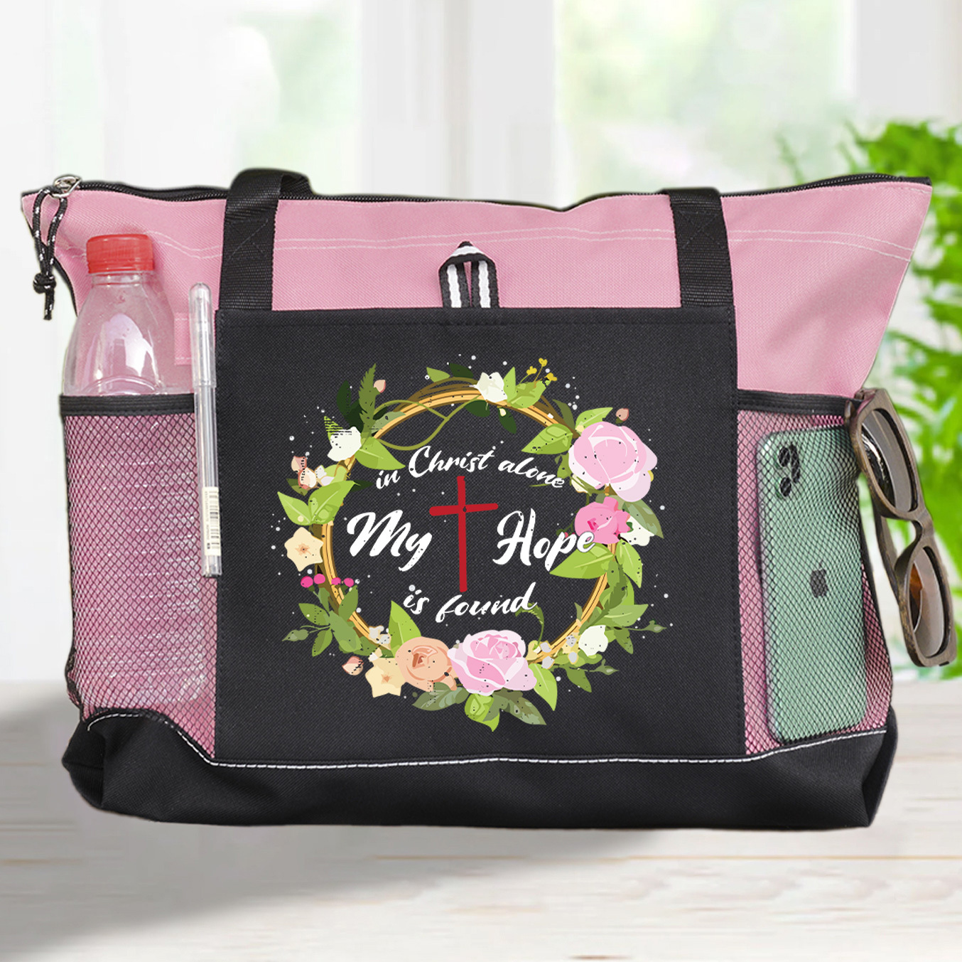 His Name Shall Be Called Christian Christmas Tote Bag Sale-GuidingCross