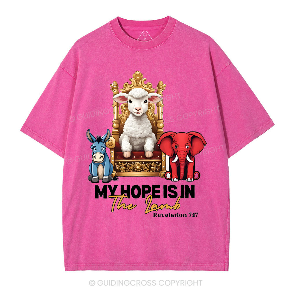 My Hope Is In The Lamb Christian Wasded T-Shirt