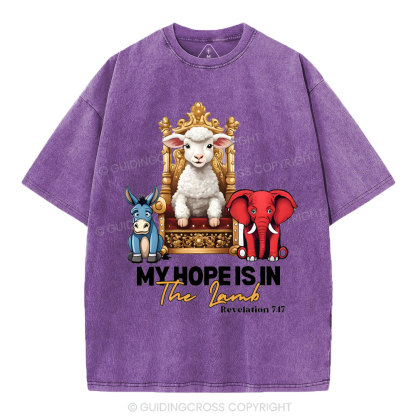 My Hope Is In The Lamb Christian Wasded T-Shirt