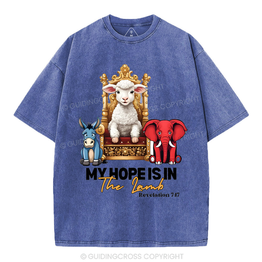 My Hope Is In The Lamb Christian Wasded T-Shirt