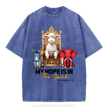 My Hope Is In The Lamb Christian Wasded T-Shirt