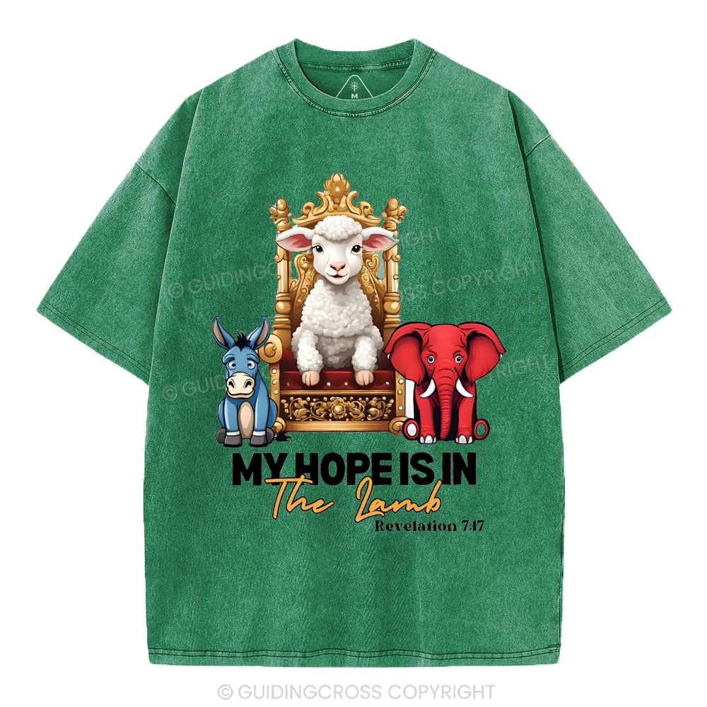 My Hope Is In The Lamb Christian Wasded T-Shirt