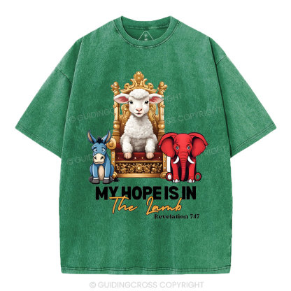 My Hope Is In The Lamb Christian Wasded T-Shirt