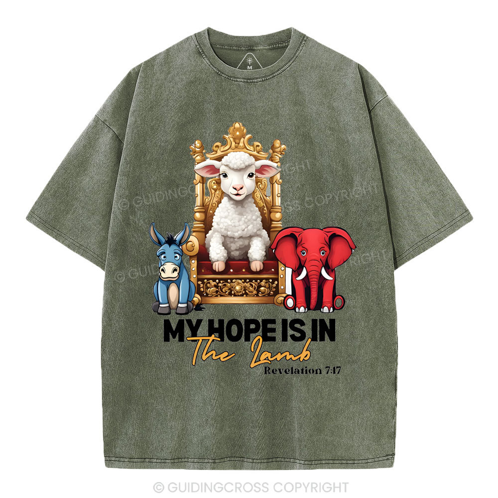 My Hope Is In The Lamb Christian Wasded T-Shirt