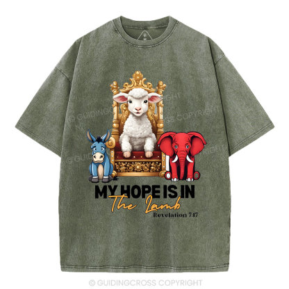 My Hope Is In The Lamb Christian Wasded T-Shirt