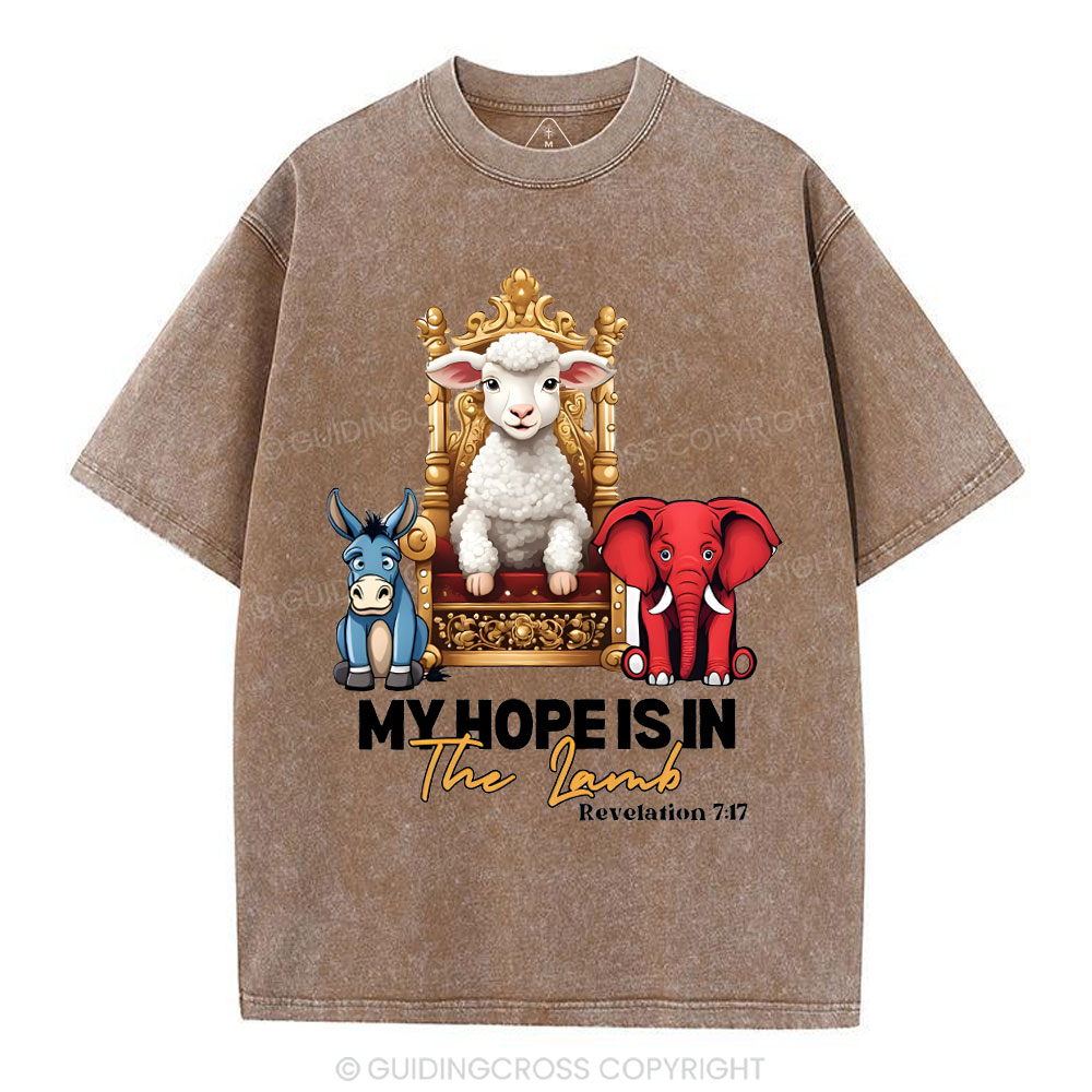My Hope Is In The Lamb Christian Wasded T-Shirt