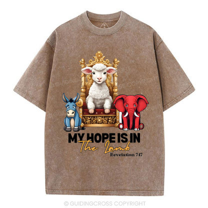 My Hope Is In The Lamb Christian Wasded T-Shirt