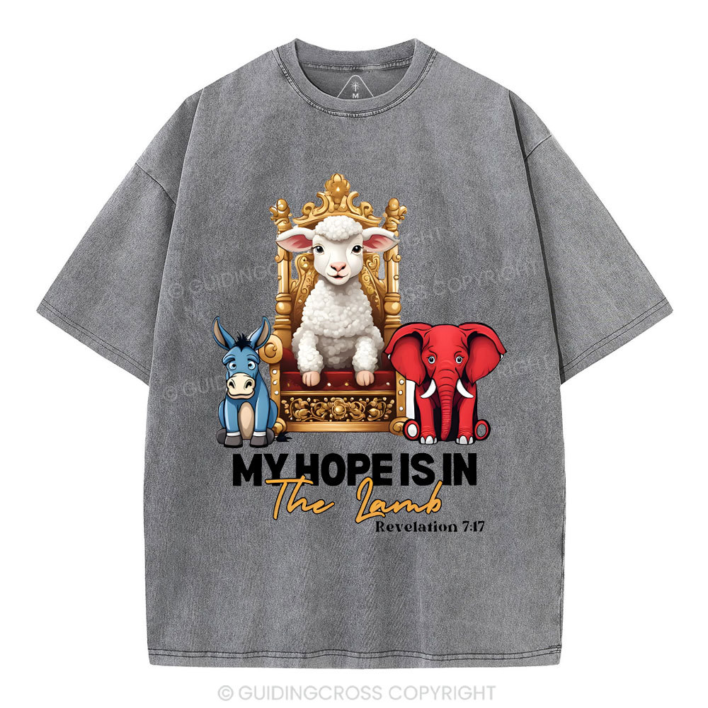 My Hope Is In The Lamb Christian Wasded T-Shirt