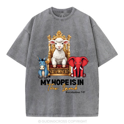 My Hope Is In The Lamb Christian Wasded T-Shirt