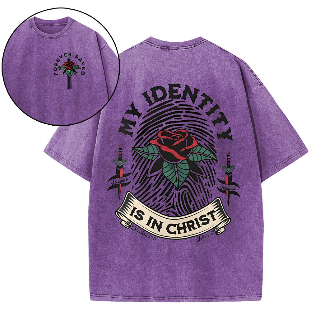 My Identify Christian Washed T-Shirt