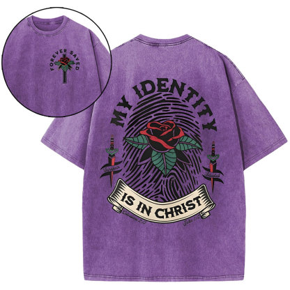 My Identify Christian Washed T-Shirt