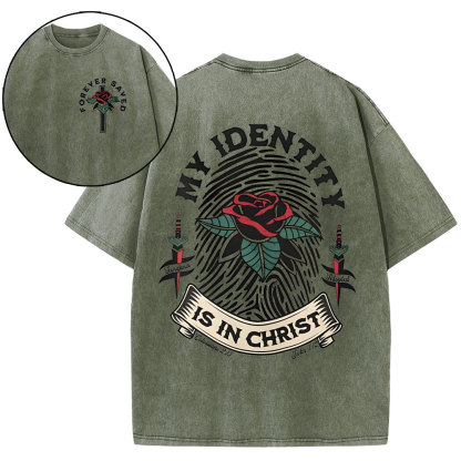 My Identify Christian Washed T-Shirt