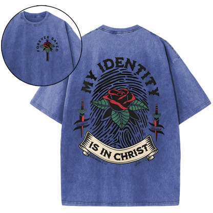 My Identify Christian Washed T-Shirt
