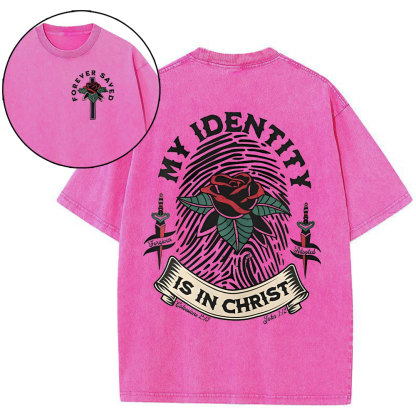 My Identify Christian Washed T-Shirt