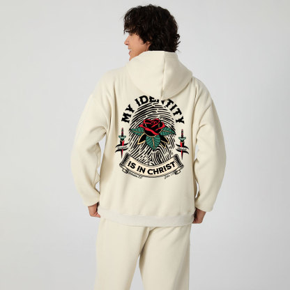 My Identity Is In Christ Christian Fleece Hoodie Set