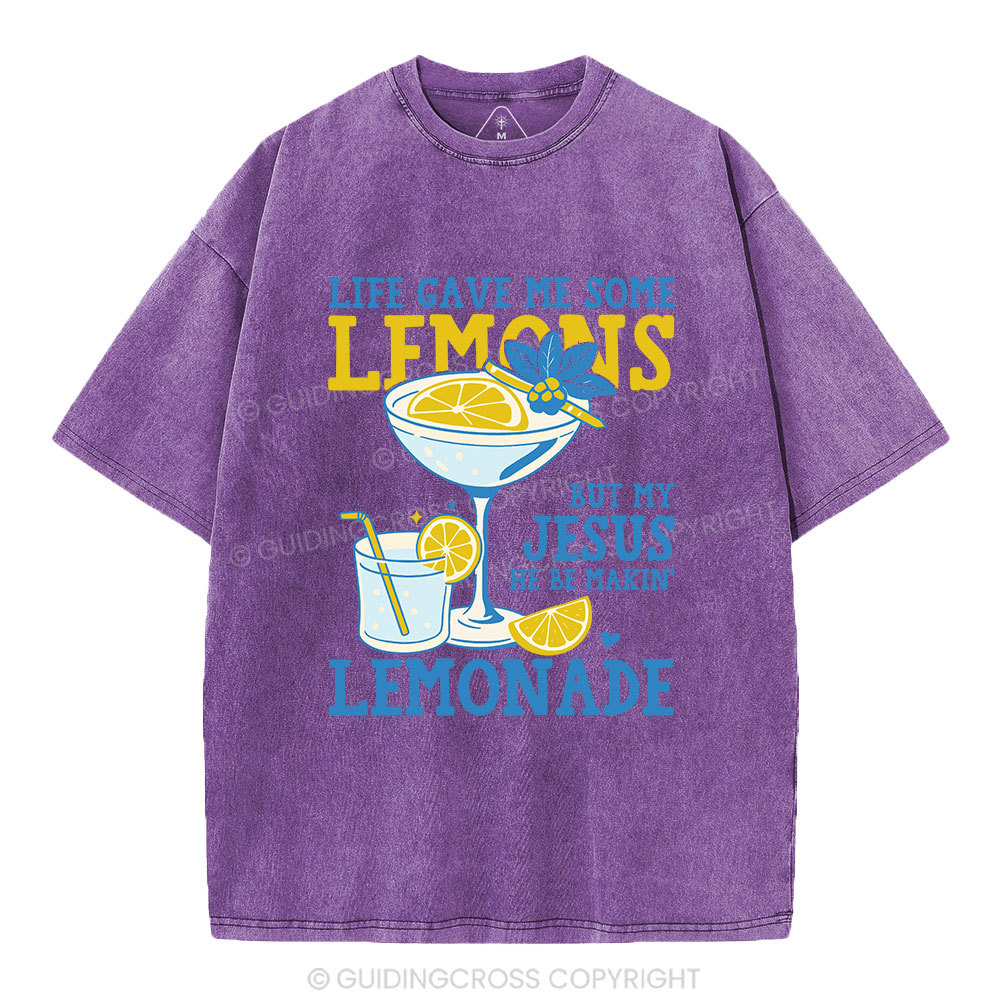My-Jesus-He-Be-Makin-Lemonade-Christian-Washed-T-Shirt