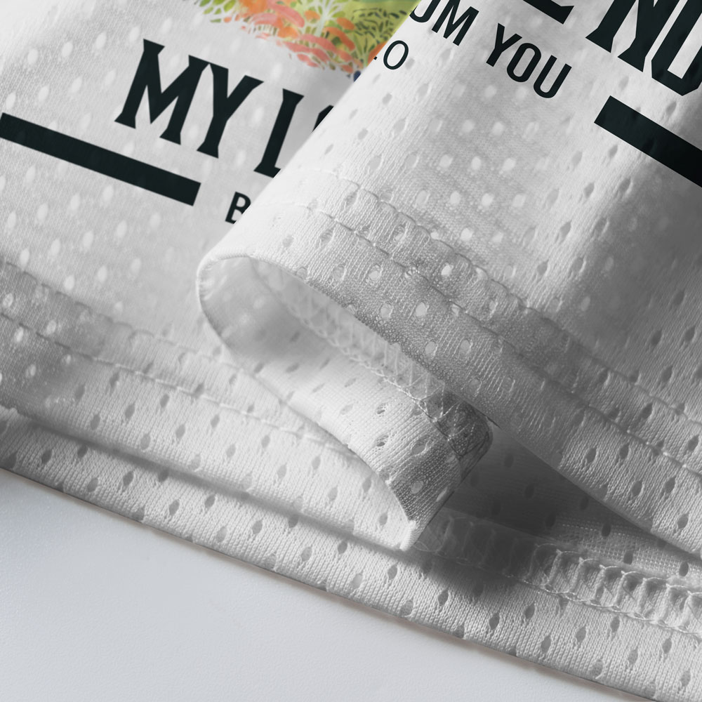 My Love Will Not Be Removed From You Christian Mesh Jersey