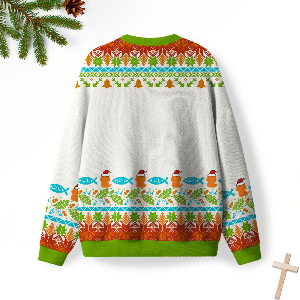 My Problem Is I Wanna Follow Jesus And Slap People Too Christian Lightweight Sweater