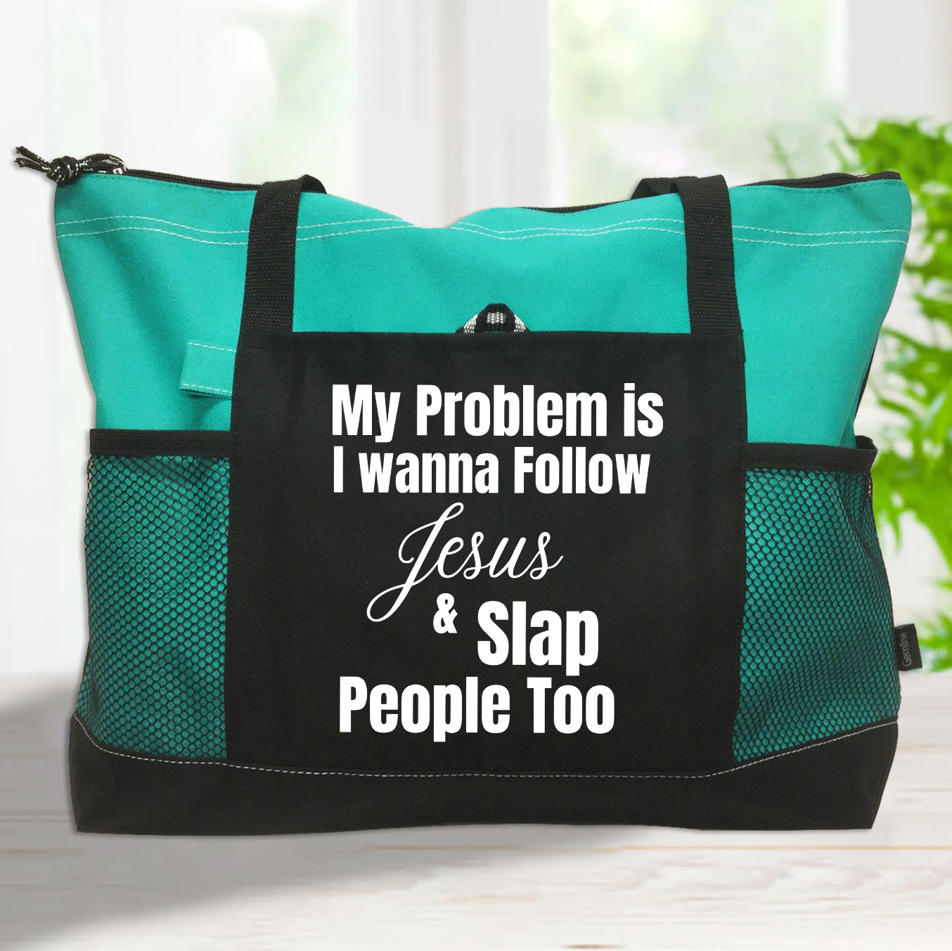 Follow Jesus Tote Bag
