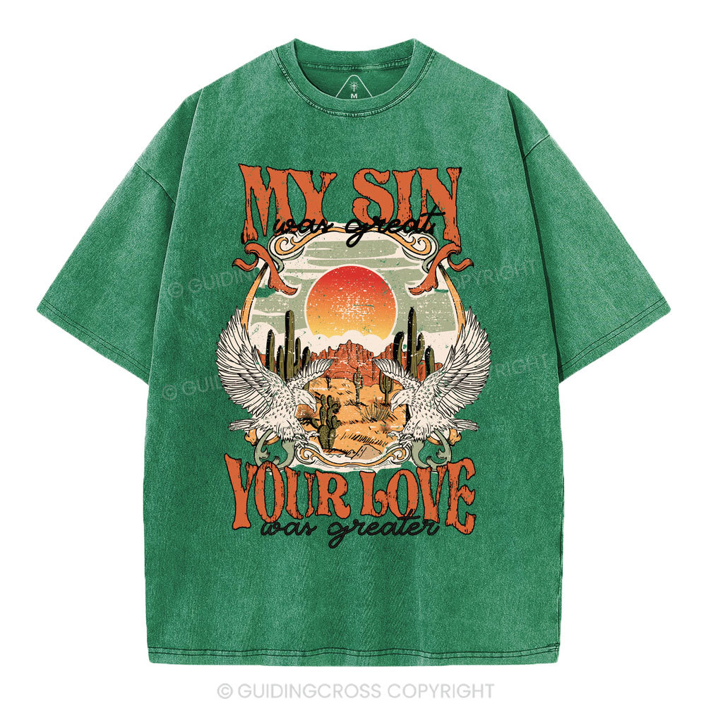 My Sin Christian Washed T-Shirt