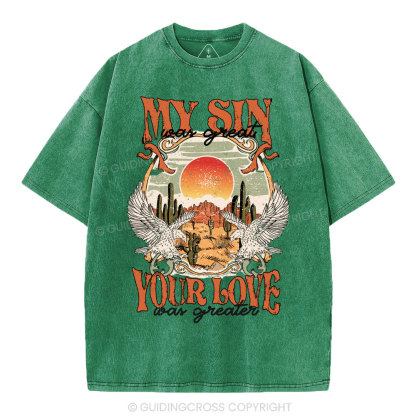 My Sin Christian Washed T-Shirt