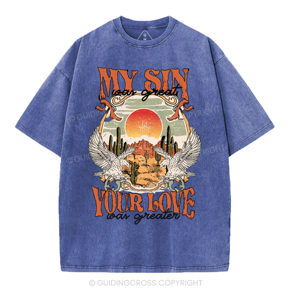 My Sin Christian Washed T-Shirt