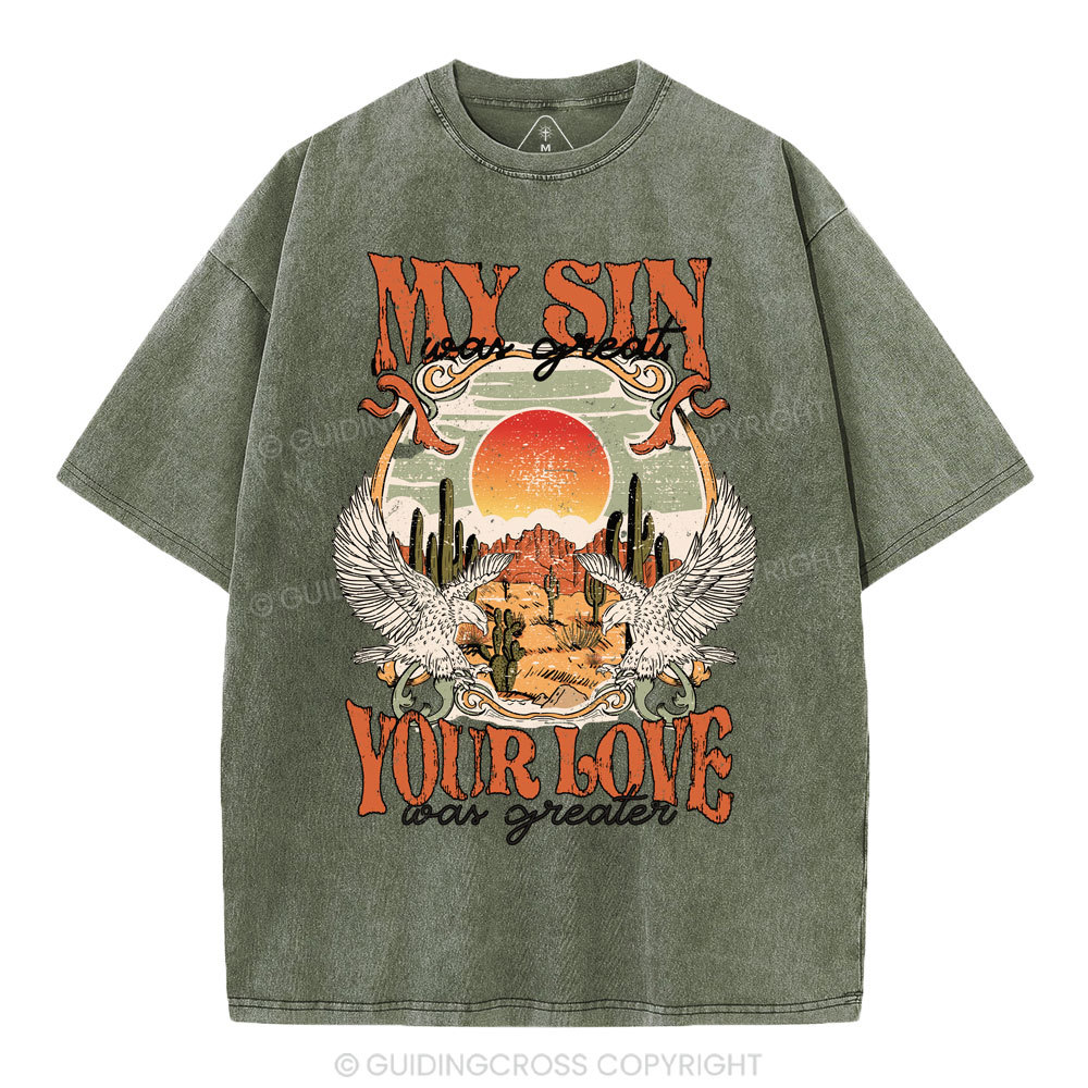 My Sin Christian Washed T-Shirt