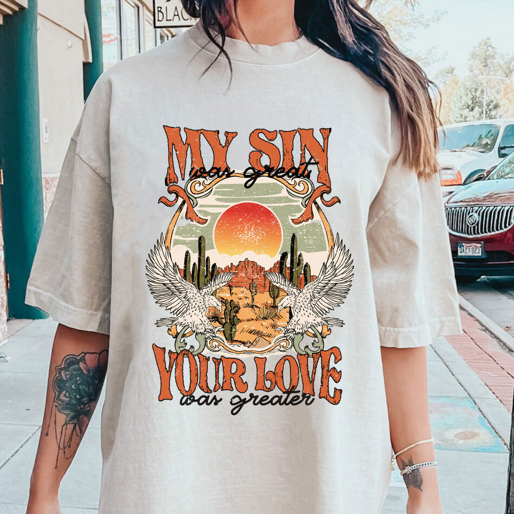 My Sin Christian Washed T-Shirt