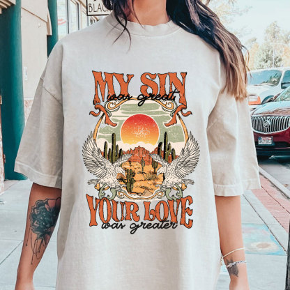 My Sin Christian Washed T-Shirt