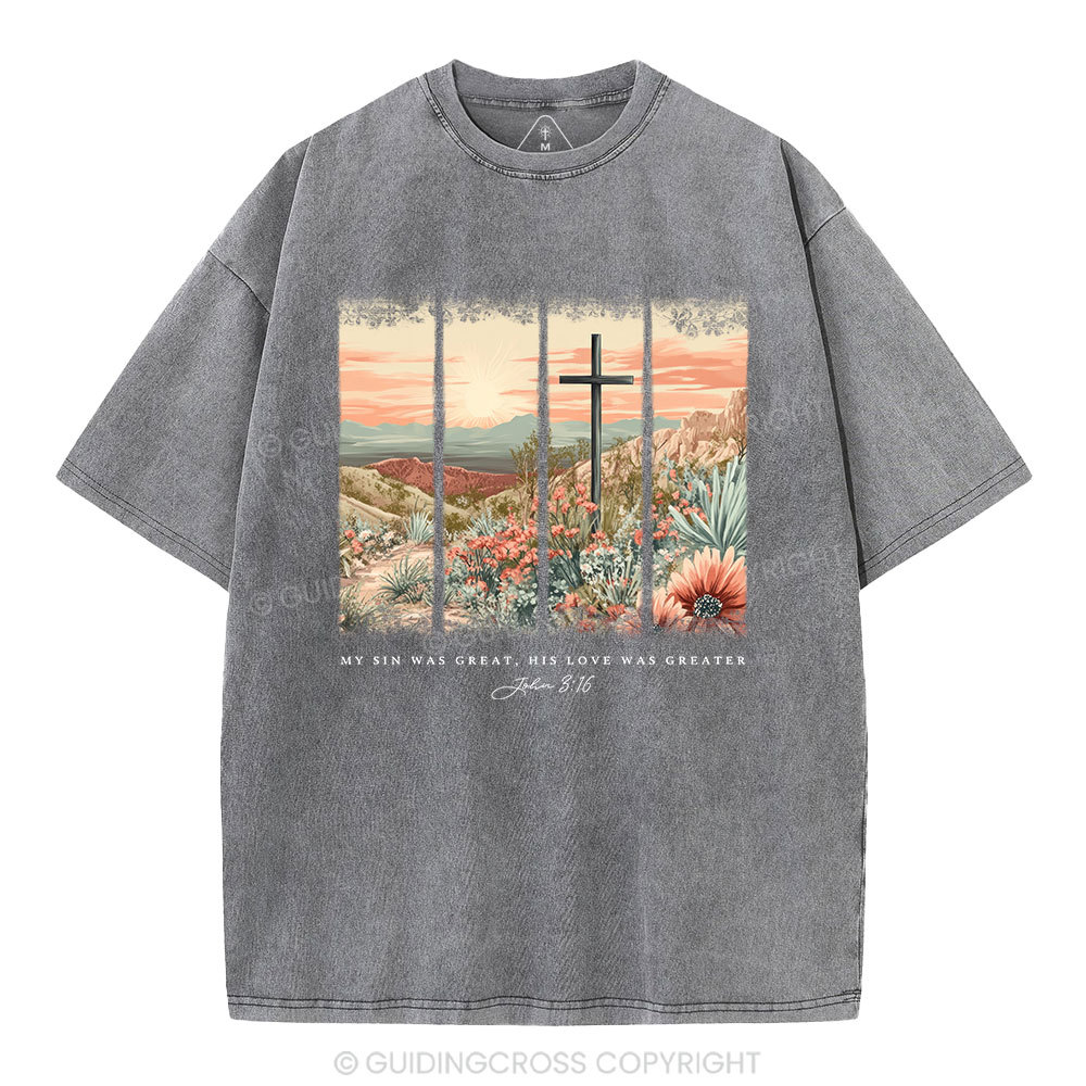 NEW-sample Christian Washed T-Shirt Sale - GuidingCross