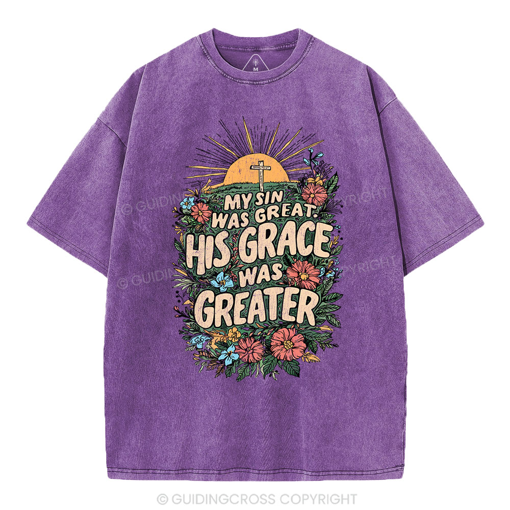 NEW-sample Christian Washed T-Shirt Sale - GuidingCross