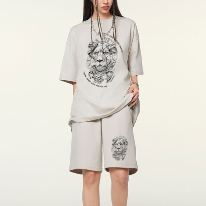 My Times Are In Your Hands Christian Washed T-Shirt & Shorts