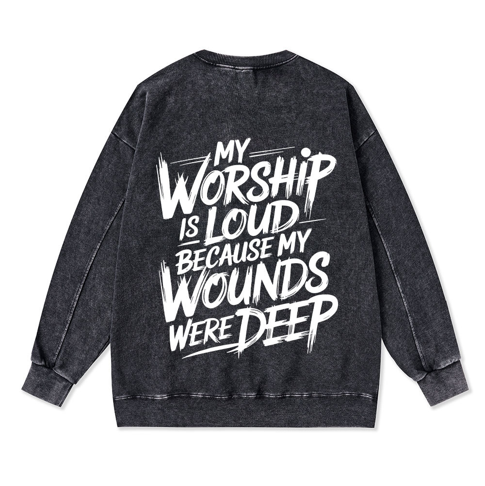 The Stone Was Rolled Away Christian Washed Sweatshirt Sale - GuidingCross