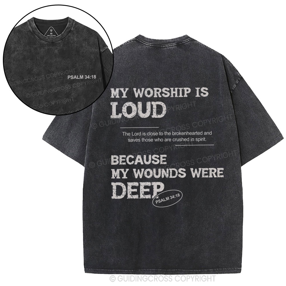 New-Sample Christian Washed T-Shirt Sale - GuidingCross