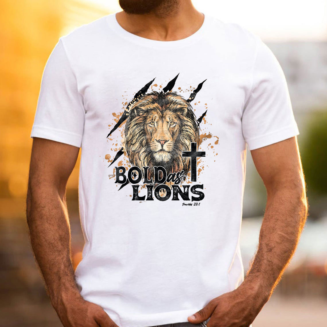 Bold As Lion Christian T-Shirt