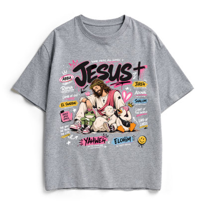 Name Above All Names Christian Heavy Cotton T-Shirt