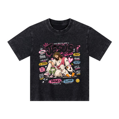Name Above All Names Christian Washed T-Shirt