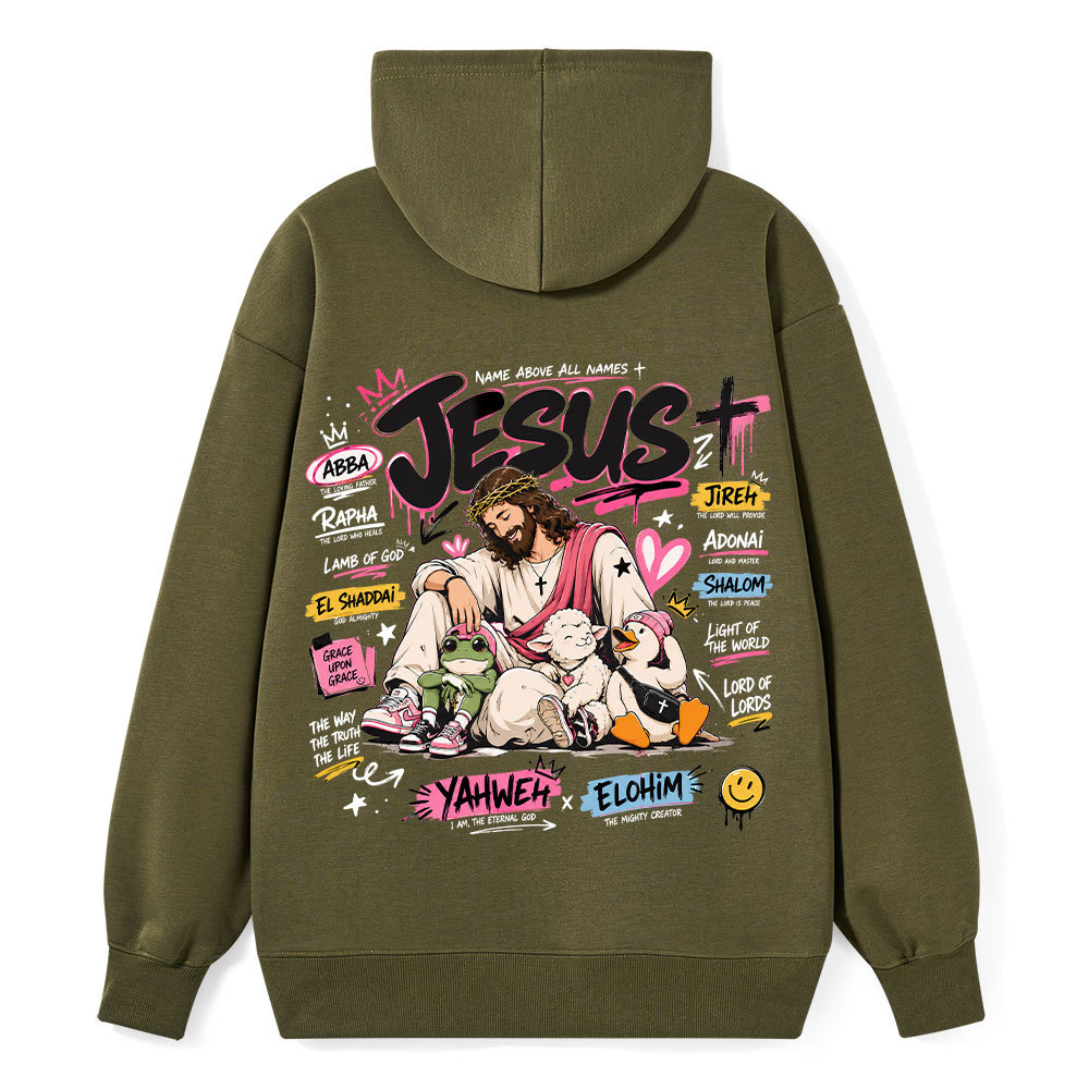 Name Above All Names Classic Christian Hoodie