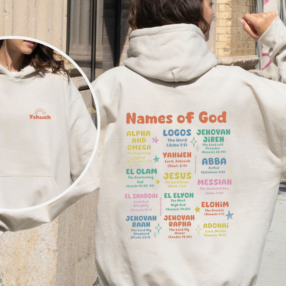Name Of God Christian Premium Fleece Hoodie Set